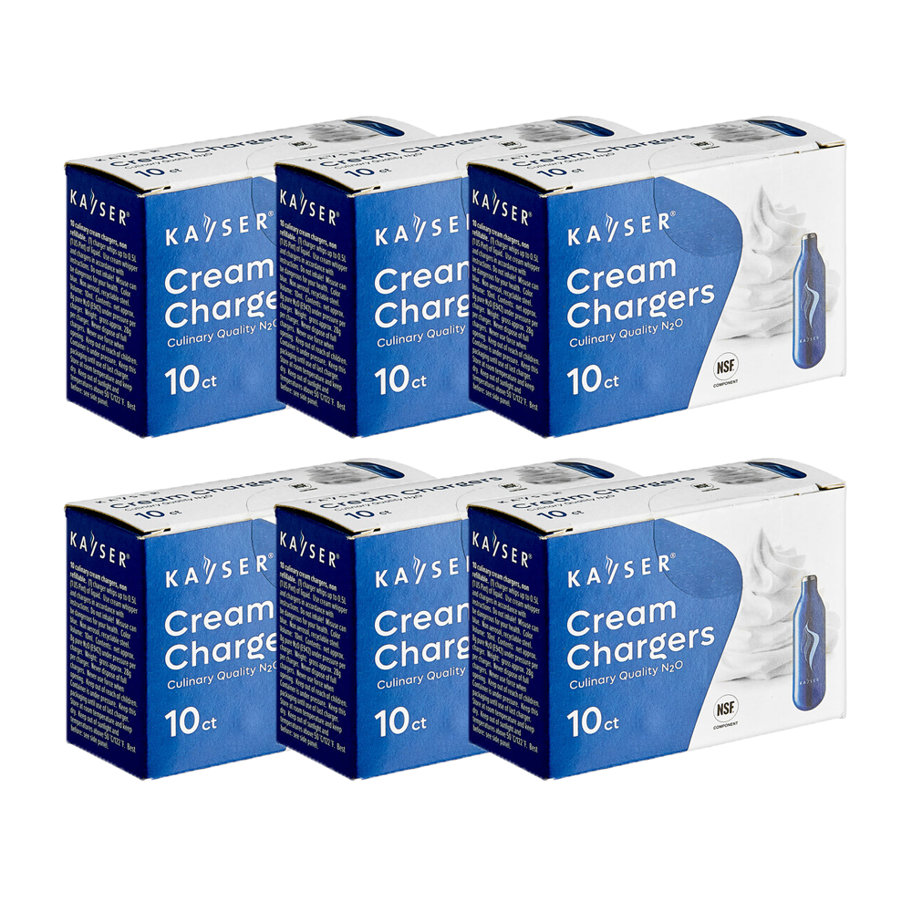 Kayser N2O Cream Chargers 10 Pack