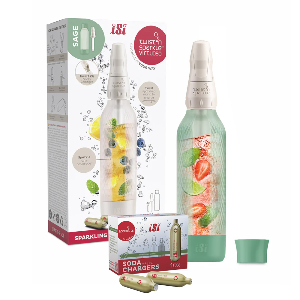 Soda Starter Bundle - FREE Chargers – iSi-Store