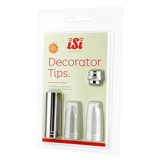 Decorator Tips, Set of 3 + Adapter