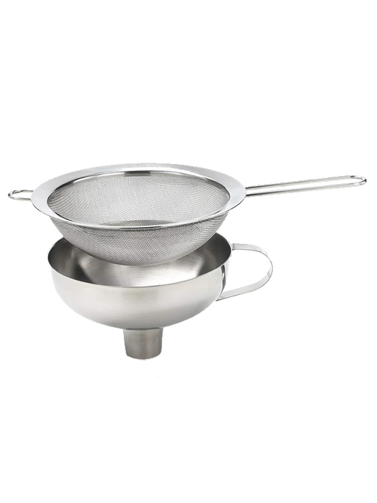 Funnel & Sieve