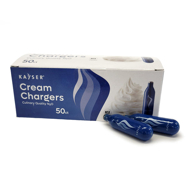 Kayser N2O Cream Chargers 50 Pack