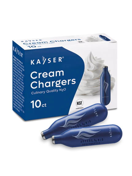 Kayser N2O Cream Chargers 10 Pack