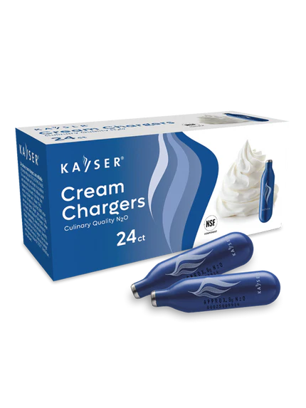 Kayser N2O Cream Chargers 24 Pack