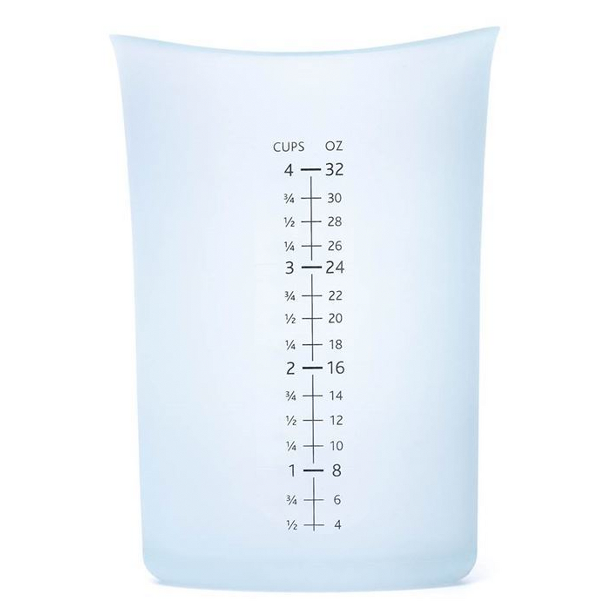 iSi B26400 Flex-it 1 Pint Translucent Silicone Measuring Cup