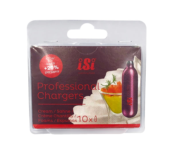 iSi Cream Chargers 10 Pack - Clamshell