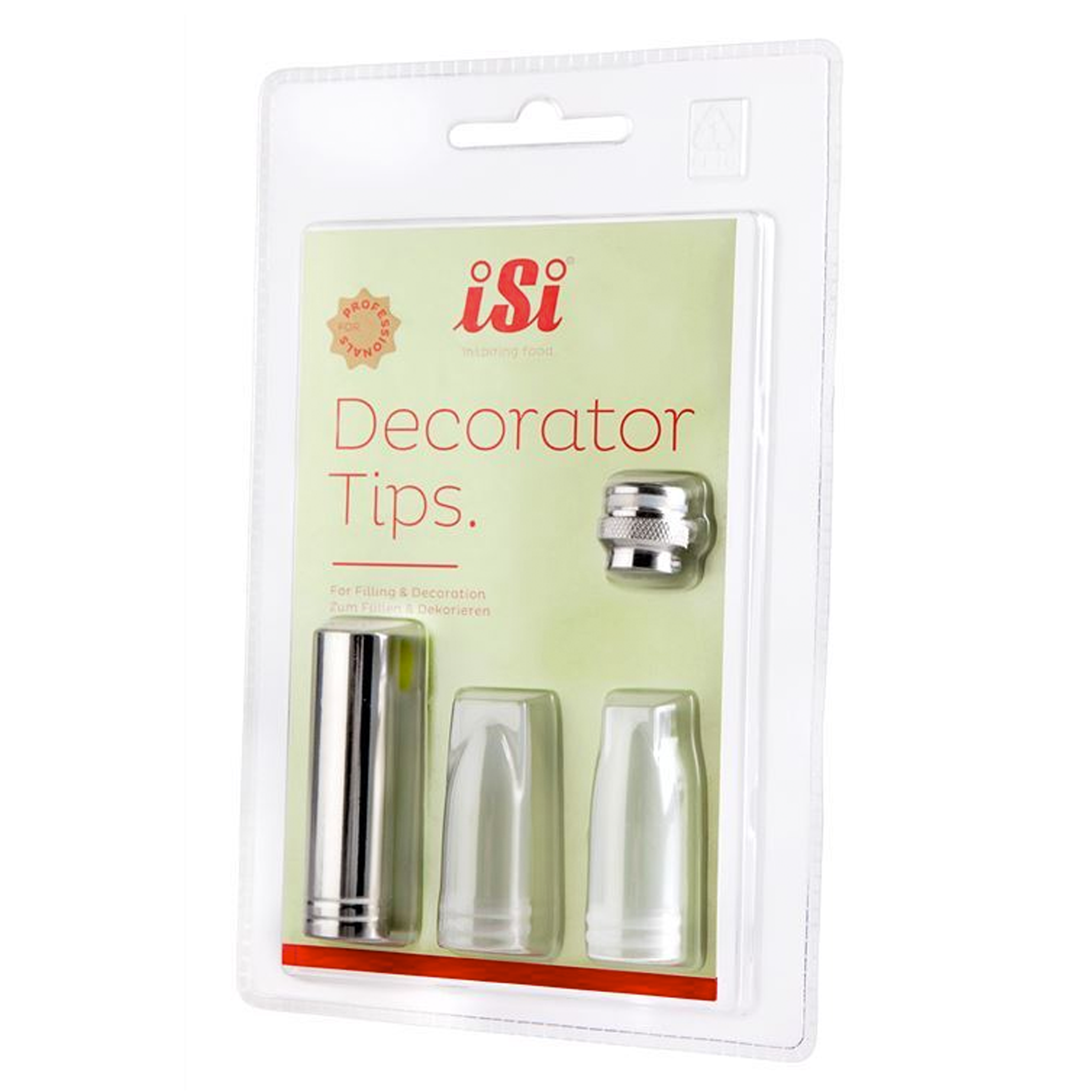Decorator Tips, Set of 3 + Adapter - Thumbnail 2